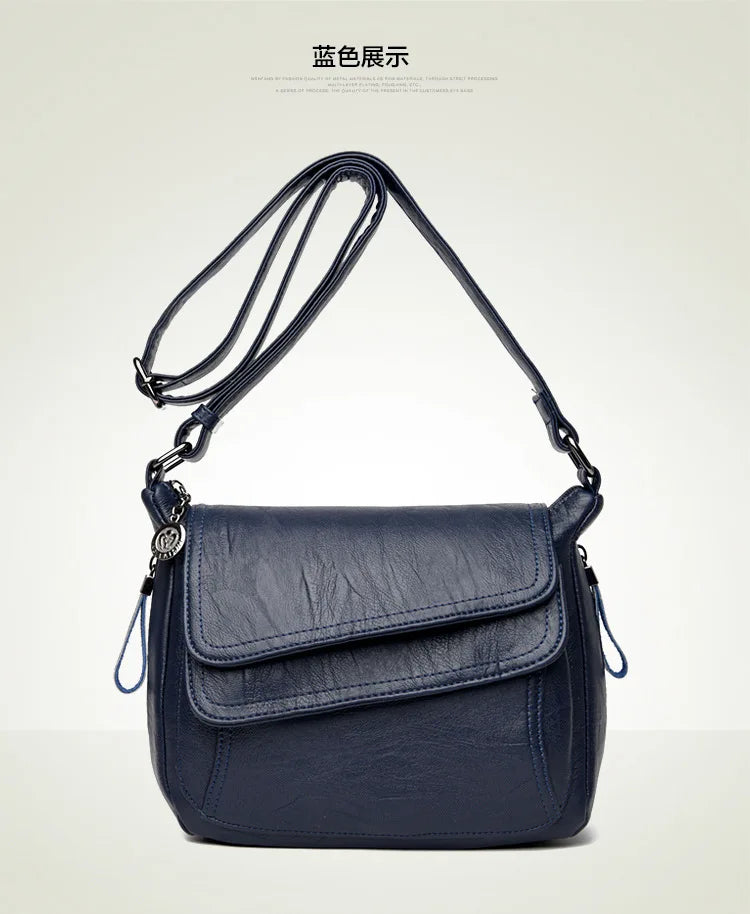Luxury Designer Handbag High Quality Soft Leather Purses And Handbags Casual Shoulder Messenger Bags for Women 2024 New Sac