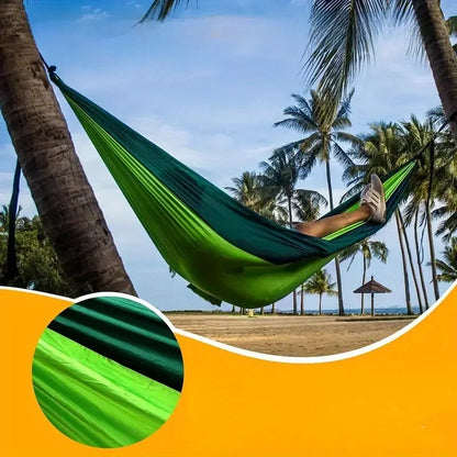 Ultralight Travel Hammock 661.39lbs Capacity Breathable Quick Dry with 2 Carabiners 2 Straps for Indoor Outdoor