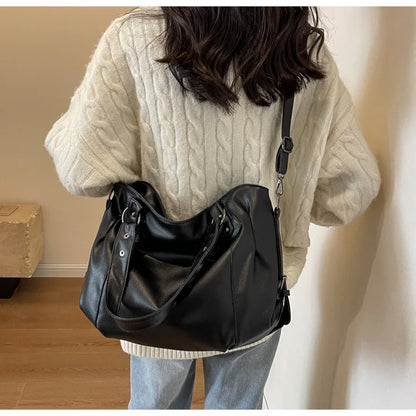 Soft Interior Compartment Shoulder Bags 2026 High Quality Contrasting Colors Bags for Women Fashion Zipper Pu Women's Handbags