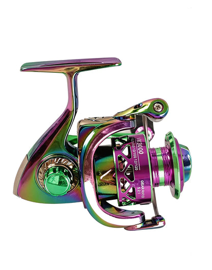 Spinning Fishing Reel 10KG Max Drag Ultra Smooth Professional Fishing Reel 5.2:1 Gear Ratio CNC Metal Spool Fishing Reels Wheel