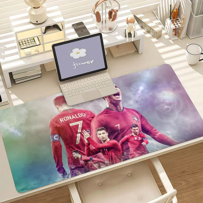 Athlete C-CR7 Mouse Pad Anti Slip Rubber Edge Locked Thickened Laptop Gaming Desk Mat