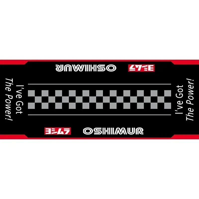 Motorcycle Carpet Polyester Parking Mat Display Carpet Racing Bicycle Carpets Mat Anti-slip Bedside Rugs Customized Display Rug