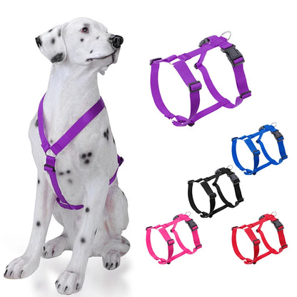 Adjustable Soft Lightweight H-shaped Dog Harness Washable Outdoor Traveling Explosion-proof Harness for Dog Arnés Para Perro