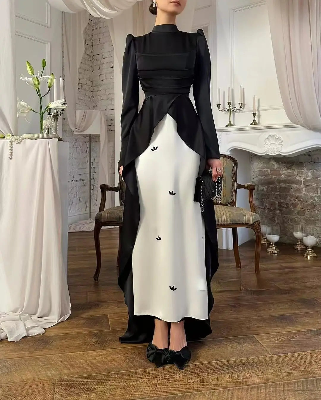 Eid Women Dress Muslim Abaya Satin Vestidos Largos Party Caftan Jalabiya Ramadan Long Dresses Dubai Kaftan Arab Long Robe 2025