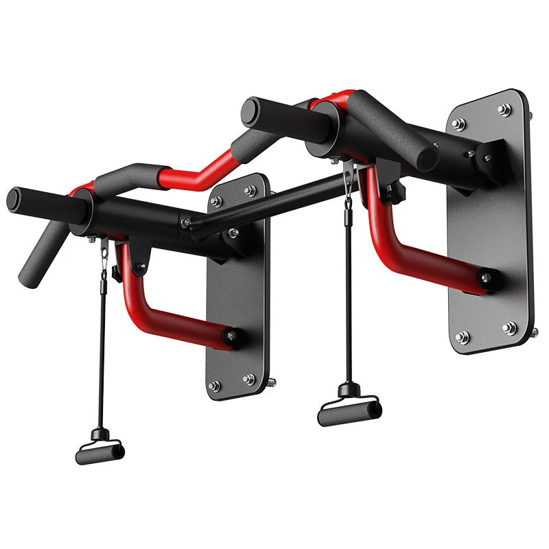 Pull-up horizontal bar multi-functional parallel bar men's home indoor fitness equipment wall-mounted sandbag rack