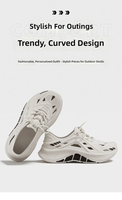Mens Slippers Summer Outdoor Beach Sandals Garden Shoes Clogs For Men Non Slip Slides Flip Flops Zapatos Hombre Chinelos Masculi