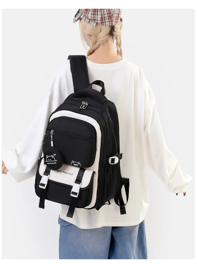 Waterproof light Weight Girls Backpacks School Bags for women Fashion travel bag printing child School Backpack mochila infantil