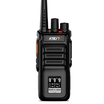 2 Pieces Repeater Walkie Talkie Long Range KSUT RL30 Professional Wireless Communication Radios For Tunnel Cellar Talkie Walkie