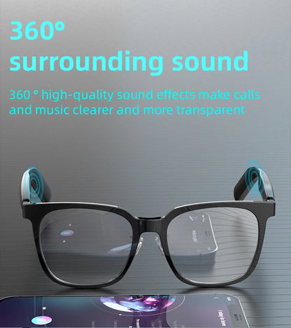 2-in-1 Smart Glasses With Magnetic Lenses Versatile, Clear Vision Enhanced Comfort TWS SG18pro