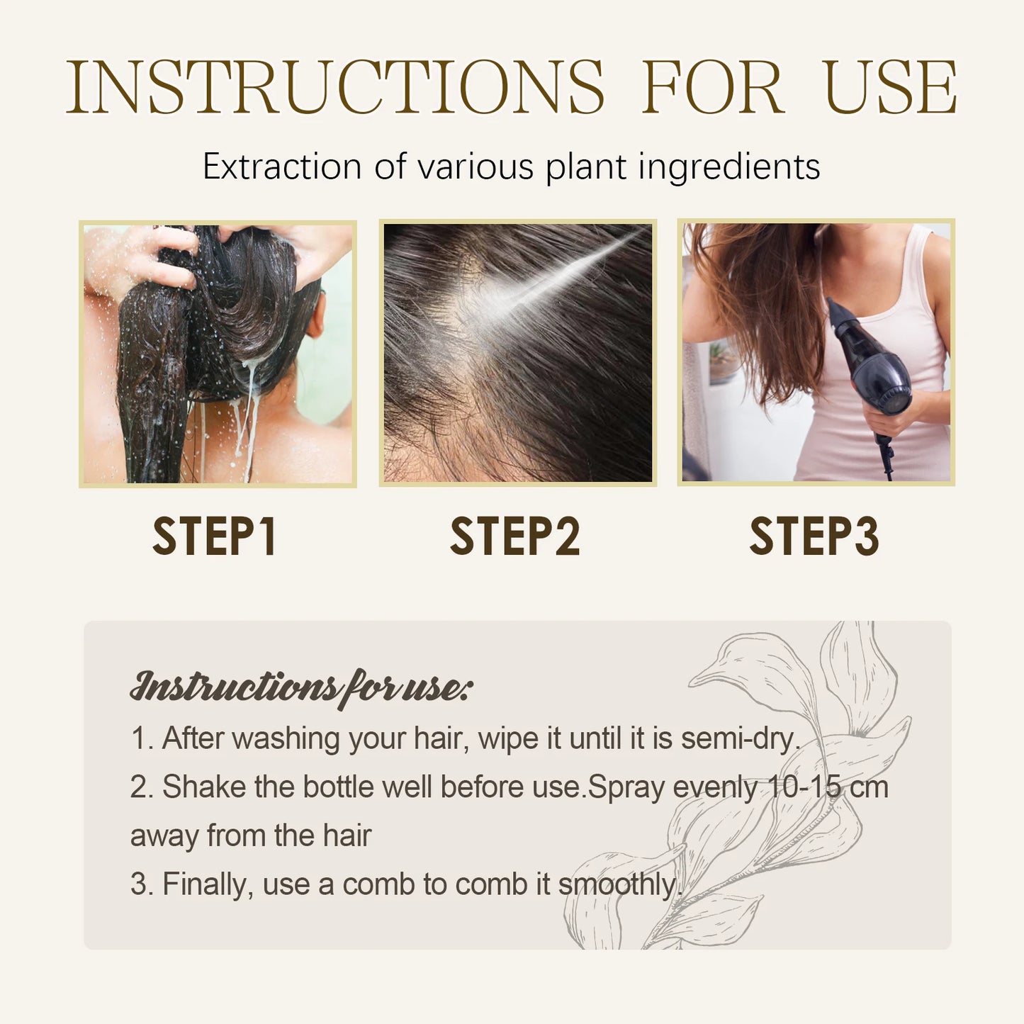 Keratin Protein Hair Serum Nourishing Repairing Damaged Hair Improve Gloss Reduce Hair Frizz Refreshing Hairdressing Oil Essence