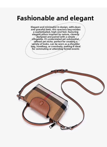 2026 New Women's Single Room Bag Fashion Luxury Women's Bag Luxury Single Shoulder Crossbody Bag Handbag