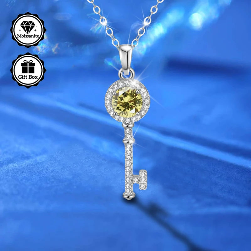 Jewelry for women, hypoallergenic necklace, Christmas gift for, moissanite necklace for women,high quality jewelry, Bohemian,