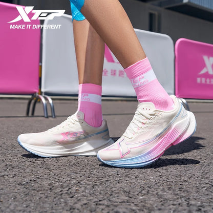 Xtep Shyft 1.0 Running Shoes for Female Durability Combat Breathable Cushion Shock Absorption Stability Sneakers 875318110084