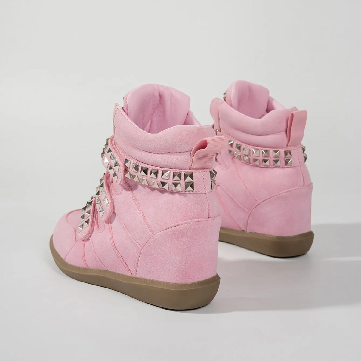 2026 New Studded Buckled Women Ankle Boots Trend Cool Punk High Heels Booties Soft Fashion Causal Dress Party Shoes for Women