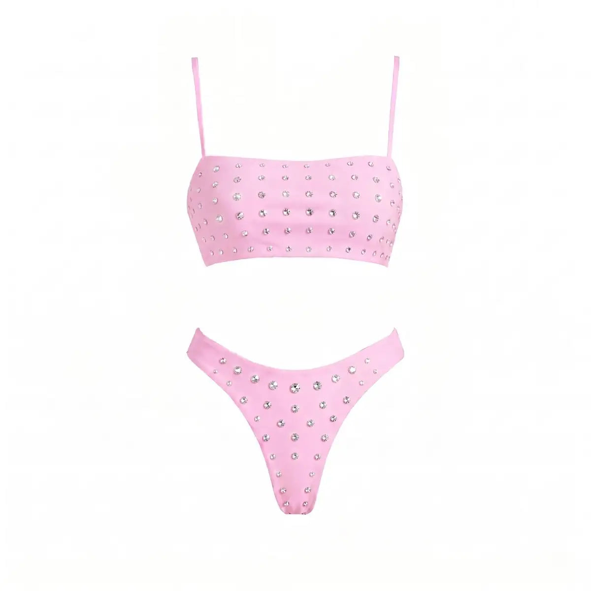 Bandeau Biquini With Cover Up Sexy Women Swimsuit 2026 New Swimwear Push Up Swim Suits Female Off Shoulder Bathingsuit Beachwear