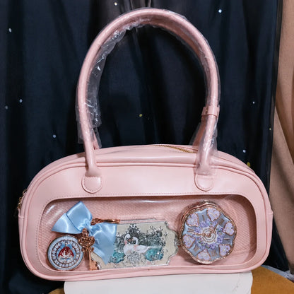 Flower Knows Knight Unicorn Eyeshadow Palette Charm Mini Makeup Accessory Fantasy Unicorn Design Cosmetic Bag Decoration