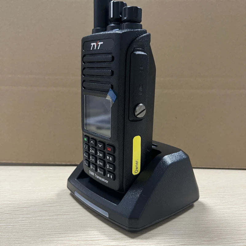 Tyt Dmr Md-Uv390Plus Digital Walkie Talkie Long Range 10W Vhf Uhf Sms Dual Band Waterproof Ham Radio Gps Aprs Aes256