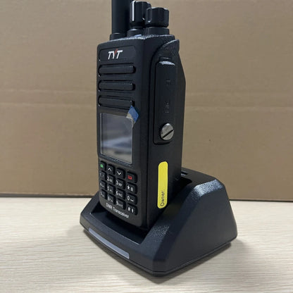 Tyt Dmr Md-Uv390Plus Digital Walkie Talkie Long Range 10W Vhf Uhf Sms Dual Band Waterproof Ham Radio Gps Aprs Aes256