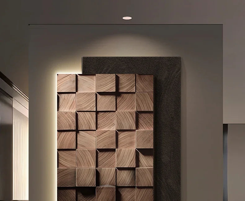 Led Geometric Wall Lamp Italy Designer Square Mounted Sconce For Living Room Resturant Background Wall Decoration Hall Way Light