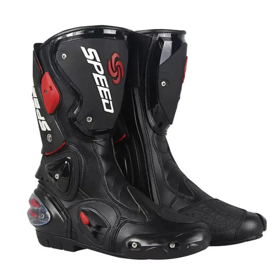 Riding Tribe B1001 Motorcycle Boots Professional Rally Racing Boots Motorbike Rider Biker Shoes Botas Motocross Protective Gear