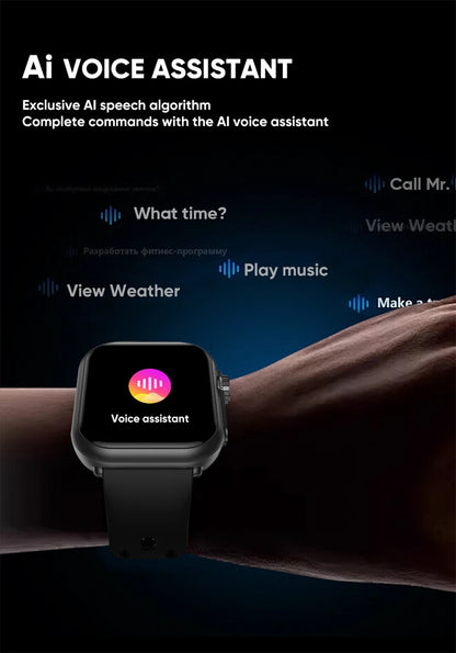 2026 New 1000 mAh Smart Watch Men Women 1.85“HD AMOLED GPS track Full Touch Screen IP68 Waterproof Bluetooth Call SmartWatch Man