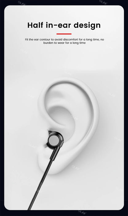 Sy8 Wireless Earphones Bluetooth 5.3 Neckband Headphones LED Super Power Waterproof Sport Magnetic Headset Handfree with Mic