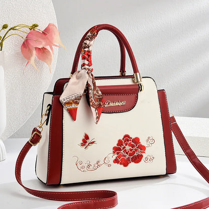 Fashion Luxury Handbags Women's Shoulder Bags Temperament Mom Elegant Retro Crossbody Bags High Capacity Tote Bag Wedding Bags
