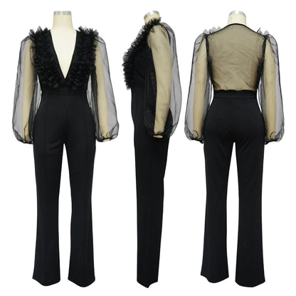 jumpsuits women pants summer jumpsuit women one pieces 2025 clothes for woman jumpsuits woman elegant outfits full pants