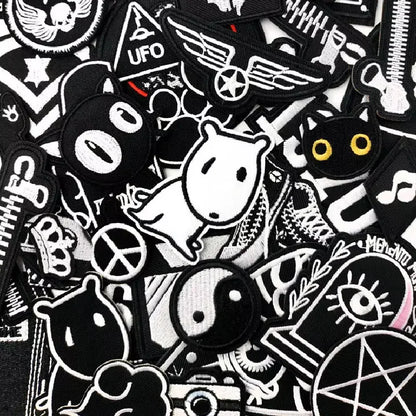 Star Dog Cat Eye Patch Embroidery Applique Ironing Sewing Supplies Decorative Badges For Clothing Accessories Zipper