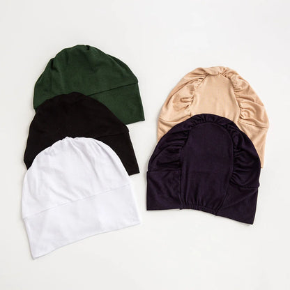 Women's Hijabs Sport Modal Islamic Black Undercap Muslim Abaya Hijabs Abayas Jersey Turbans Turban Instant Head Wrap Women Cap