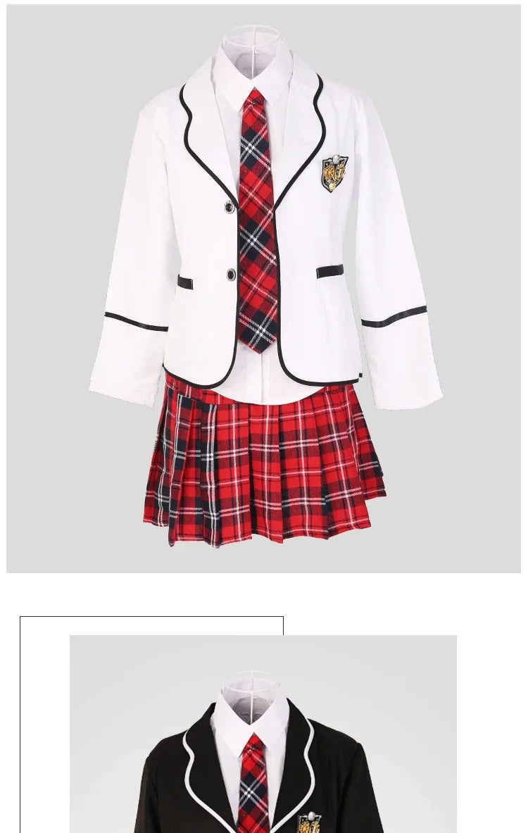 Junior High School Boys Long Sleeve Chorus School Uniform Set Student JK Style Japan South Korea Inspired Uniform for Students