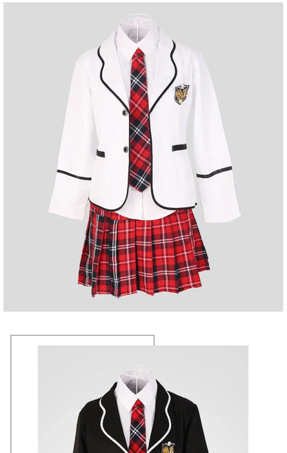 Junior High School Boys Long Sleeve Chorus School Uniform Set Student JK Style Japan South Korea Inspired Uniform for Students