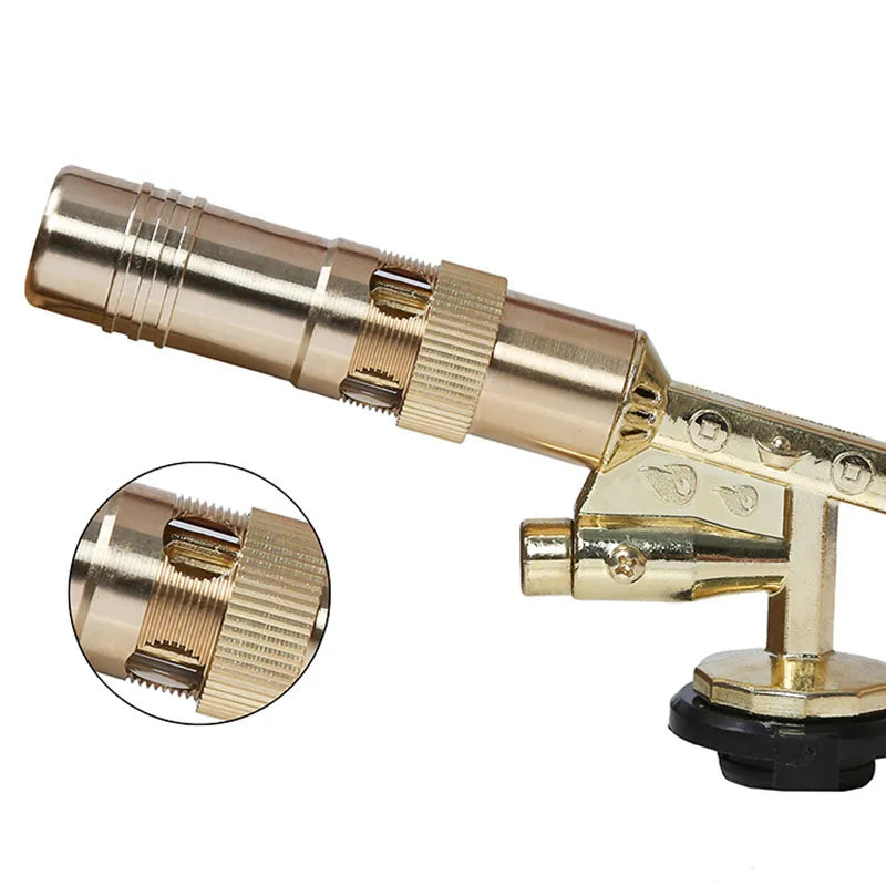 Outdoor Portable Welding Gas Torch Flame Nozzle Butane Burner Camp BBQ Lighter Flamethrower Kitchen Supplies Welding Equipment