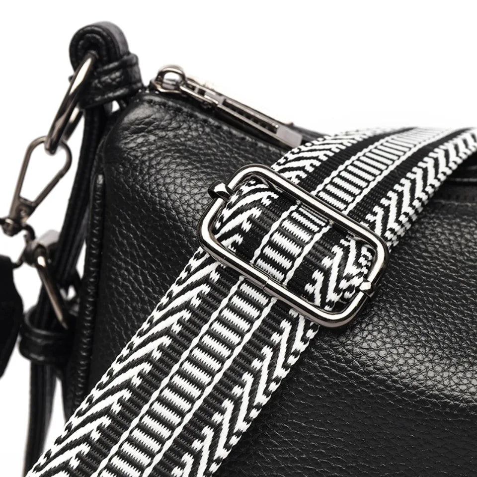 100% Genuine Cow Leather Luxury Handbags Women Bags Designer Ladies Crossbody Shoulder Bags for Women Top Quality Sac A Main New