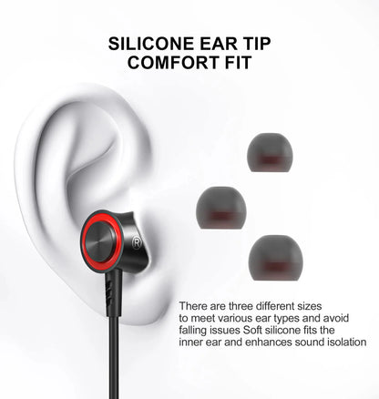 New Wired Headphones HiFi Surround Earphone Type C 3.5mm With Wire Control HD Mic Wired Earbuds For Samsung Galaxy S26 S25 S24