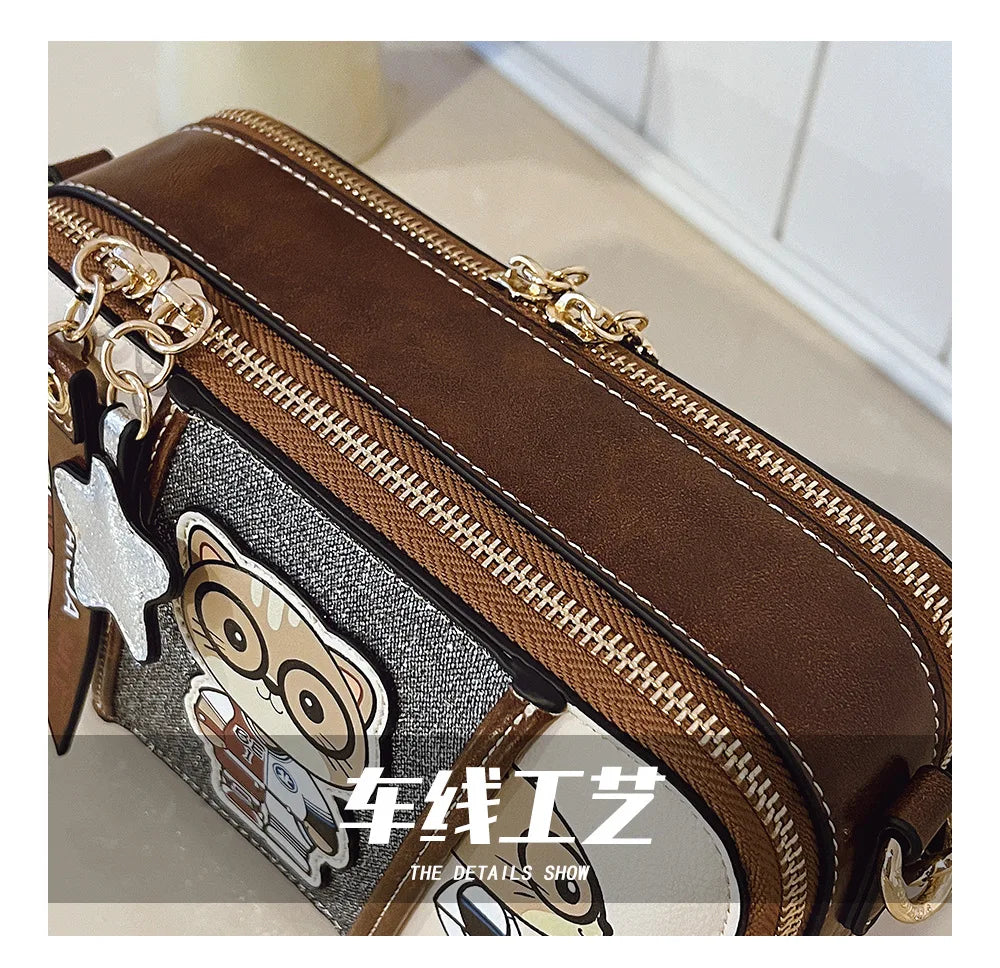 Luxury Crossbody Bags for Women New High Quality Soft Leather Samll Shoulder Bag Designer Casual Messenger Bags Sac A Main