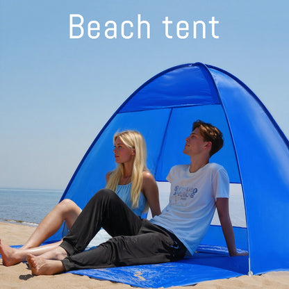 PAKICETUS Pop-up Beach Tent, Compact Folding Sun Shelter with Handbag, Lightweight Outdoor Tent for Camping Picnic Travel Beach Vacation