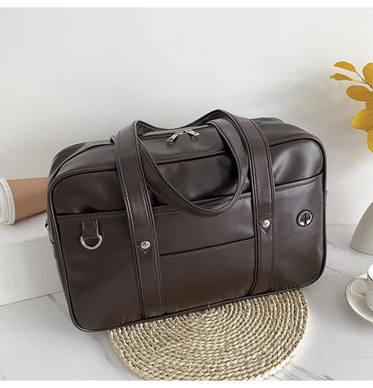 Japanese Schoolbag Women Handbag Shoulder Book Bag Uniform Bag Laptop Bag Commuter Briefcase Comic Con Tote Bags Crossbody Bags