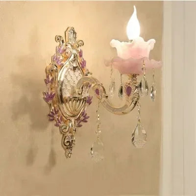 Zinc Alloy Crystal Chandelier Modern Living Room Decoration  Lighting European Restaurant Bedroom Candle  Lamps