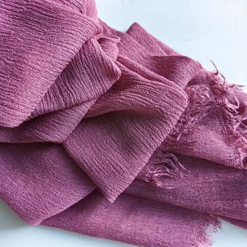 60 Color Cotton Crepe Shawl Headwraps Fashion Scarf Hijab For Women Veil Muslim Islam Hijab Cap Scarf For Muslim Shawl 200*90CM