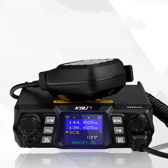 75W High Power Dual Band Civilian HF Two Way Radio Outdoor Mobile Car Radio Transceiver