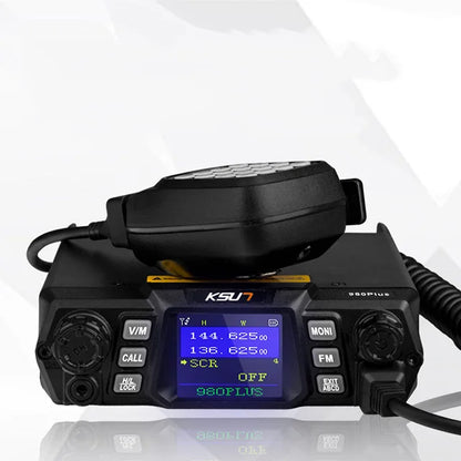75W High Power Dual Band Civilian HF Two Way Radio Outdoor Mobile Car Radio Transceiver