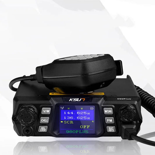 75W High Power Dual Band Civilian HF Two Way Radio Outdoor Mobile Car Radio Transceiver