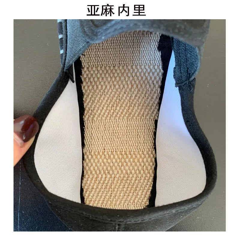Hanfu Shoes for Women Sneakers Men Ethnic Style Embroidery Chinese style Streetwear Fashion Casual Vintage Old Beijing Shoes