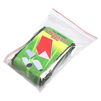 Emergency Sleeping Bag Ultra Waterproof Mylar Thermal Blankets Lightweight Survival Sleeping Bag Keep Warm for Camping Hiking