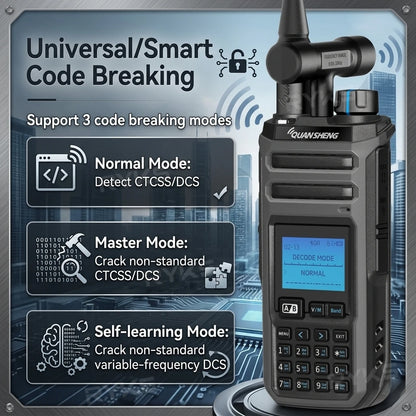 Quansheng Original Tk11 (5)  27 Mhz Walkie Talkie Handheld 10W Frequency Wireless Am Fm Ham