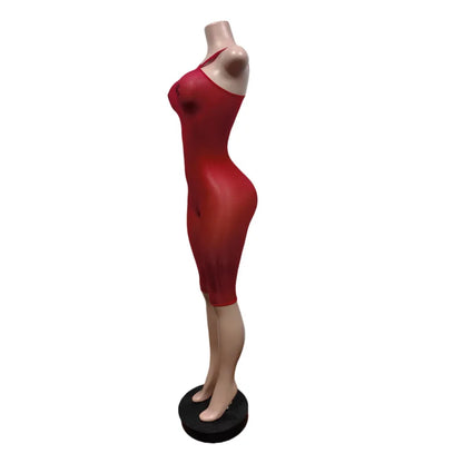 FAGADOER Sexy Asymmetric One Shoulder Bodycon Rompers Women's Summer Fashion Solid Color Jumpsuits Night Party Club Playsuits