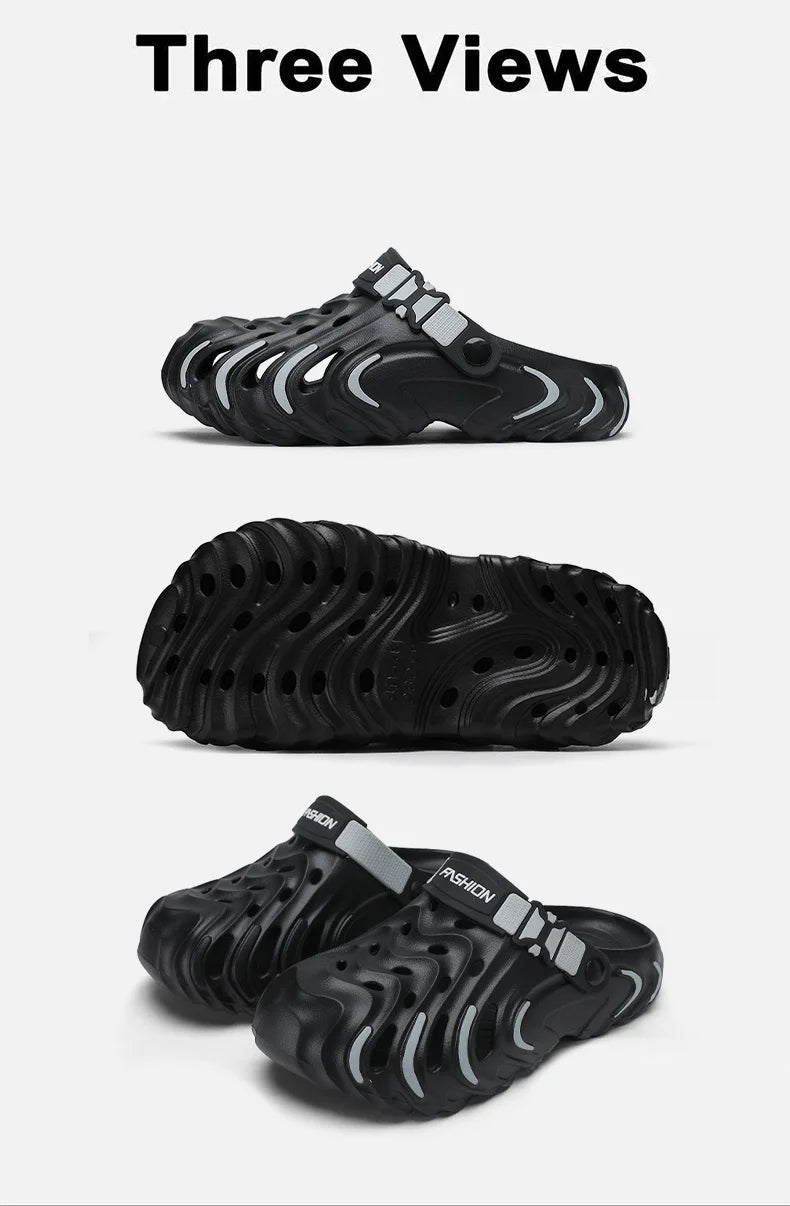 Summer Men's Outdoor Clogs EVA Soft Slippers For Man Beach Sandals Slides Garden Shoes New Men Casual Shoes Male Beach Slippers