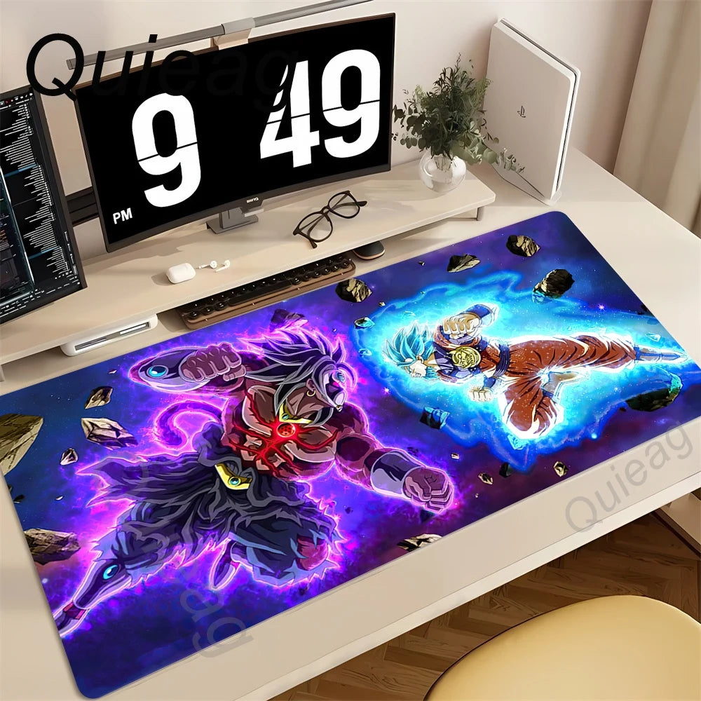 Large Mouse Pad DBZ Dragon Ball Master Game Rubber Mat Pc Keyboard Laptop Computer Speed Desk Mat Gaming Acessories Big Mousepad