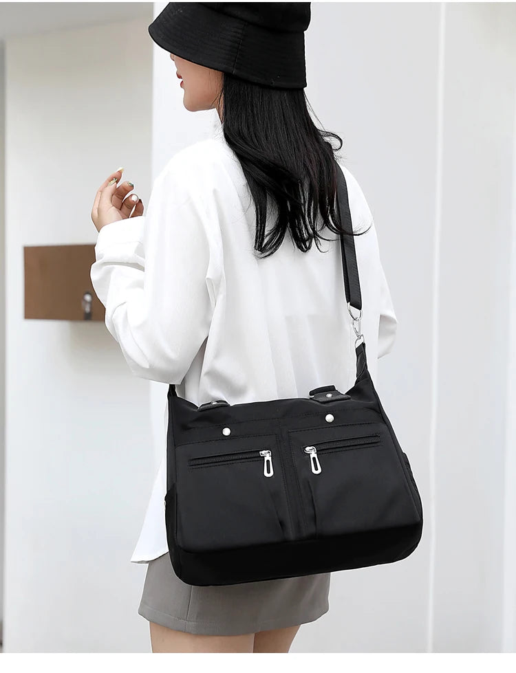 New Fashion Luxury Women's Crossbody Bag High Quality Large Capacity Shoulder Bag Waterproof Multi Functional Handbag For Women